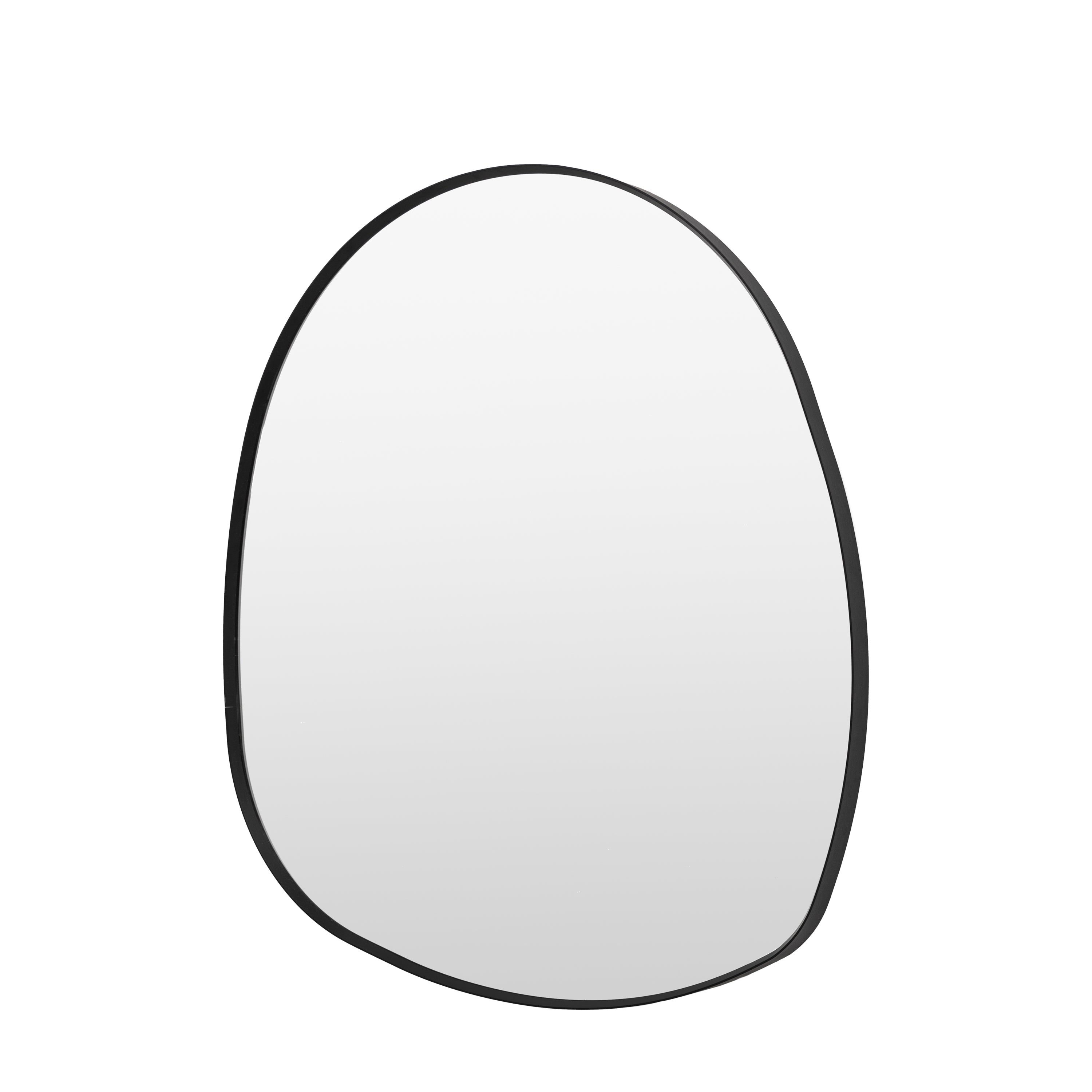 Claude Black Pebble Wall Mirror